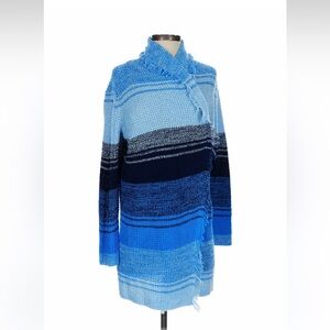 NWT 27 Miles Malibu Lumi Nightfall Cotton Open Cardigan Sweater